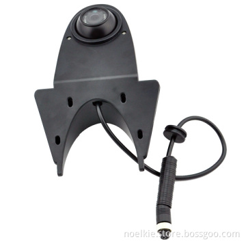 Rear view roof camera for bus, truck, lorry